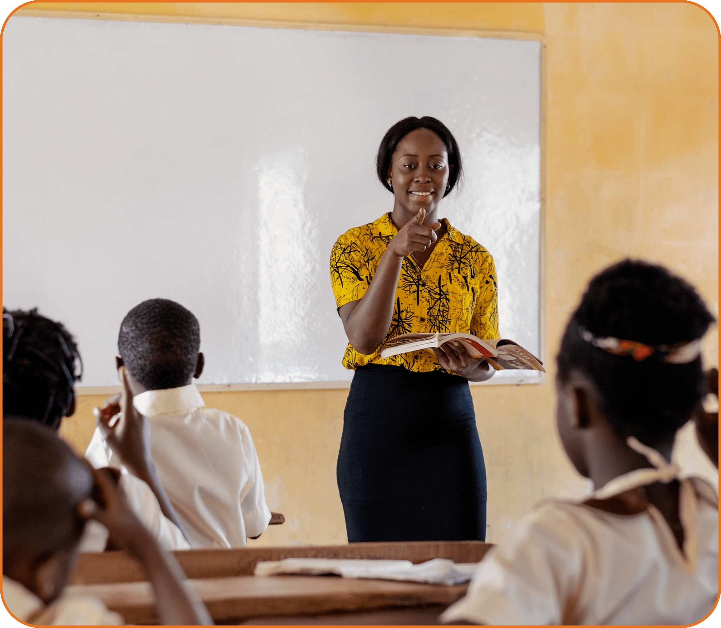 Kids building with tools